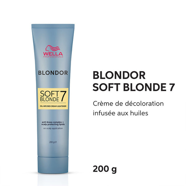 Crème de Décoloration Soft Blonde Blondor Wella 200g