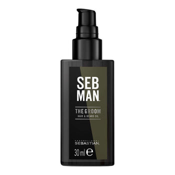 HUILE CHEVEUX ET BARBE THE GROOM SEB MAN 30ML