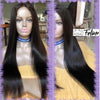 Perruque STRAIGHT 9A 100% Naturel Luxurious virgin hair Lace Frontal 13*6 my-feline-zone